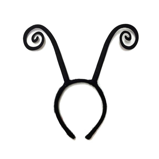 Butterflybug Antenna Headband Black