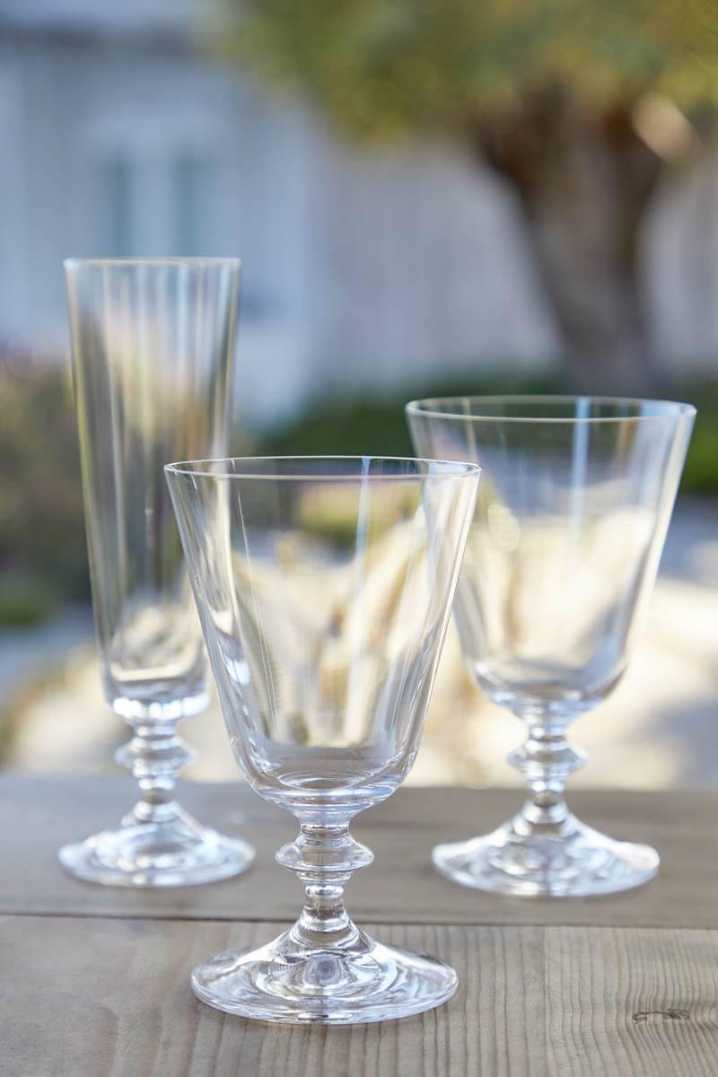Water Glass  12oz Riva Clear -Glass