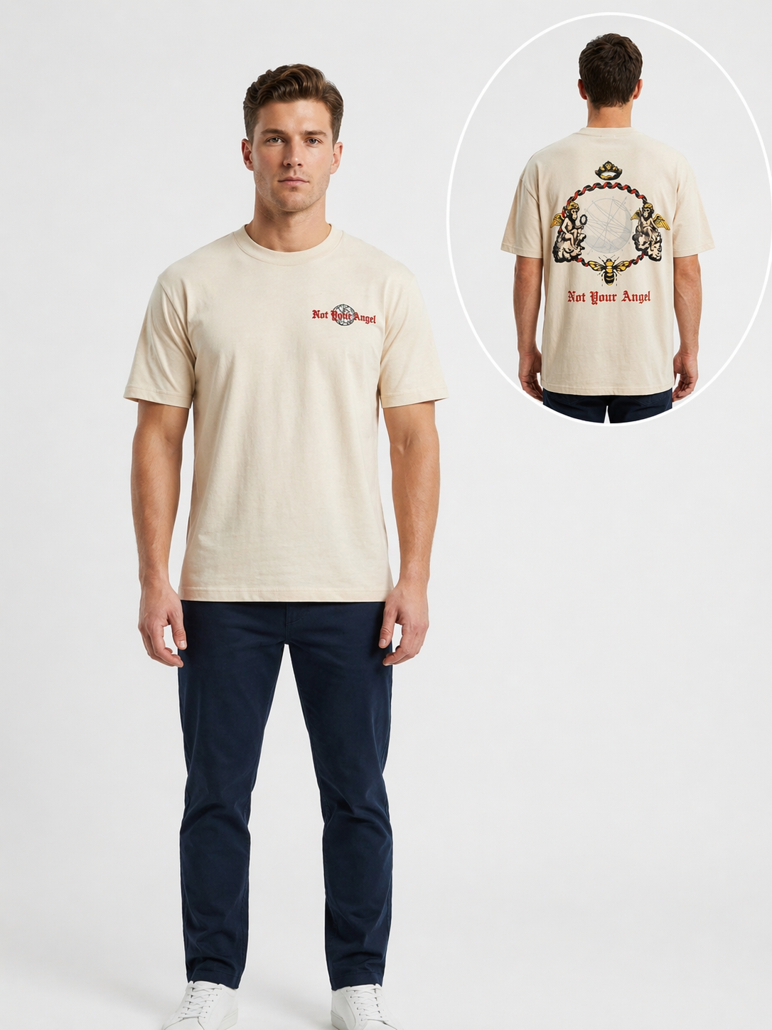 Sueter Caballero  Beige  Not Your Angel
