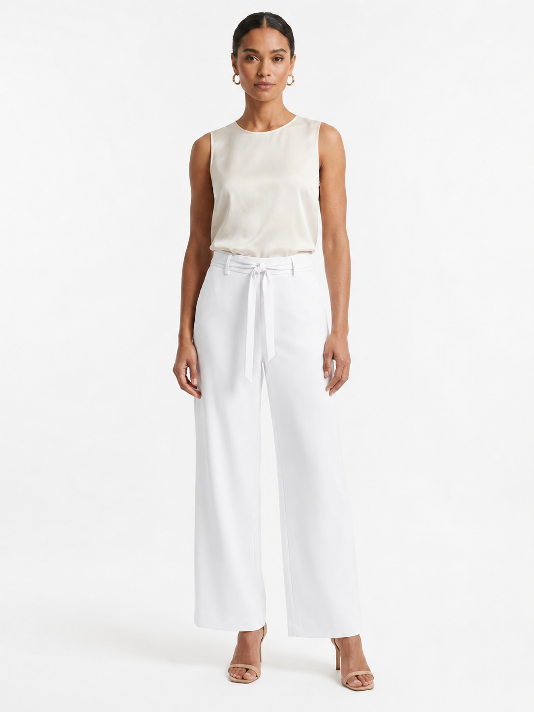 Ankle Pant Bright White - Zac & Rachel
