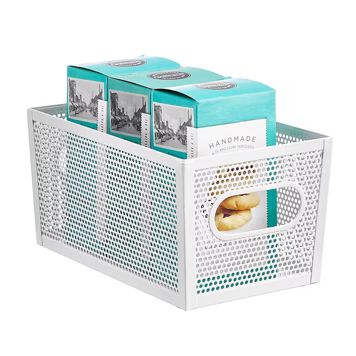 10 x 6 x 5  Bin Matte White