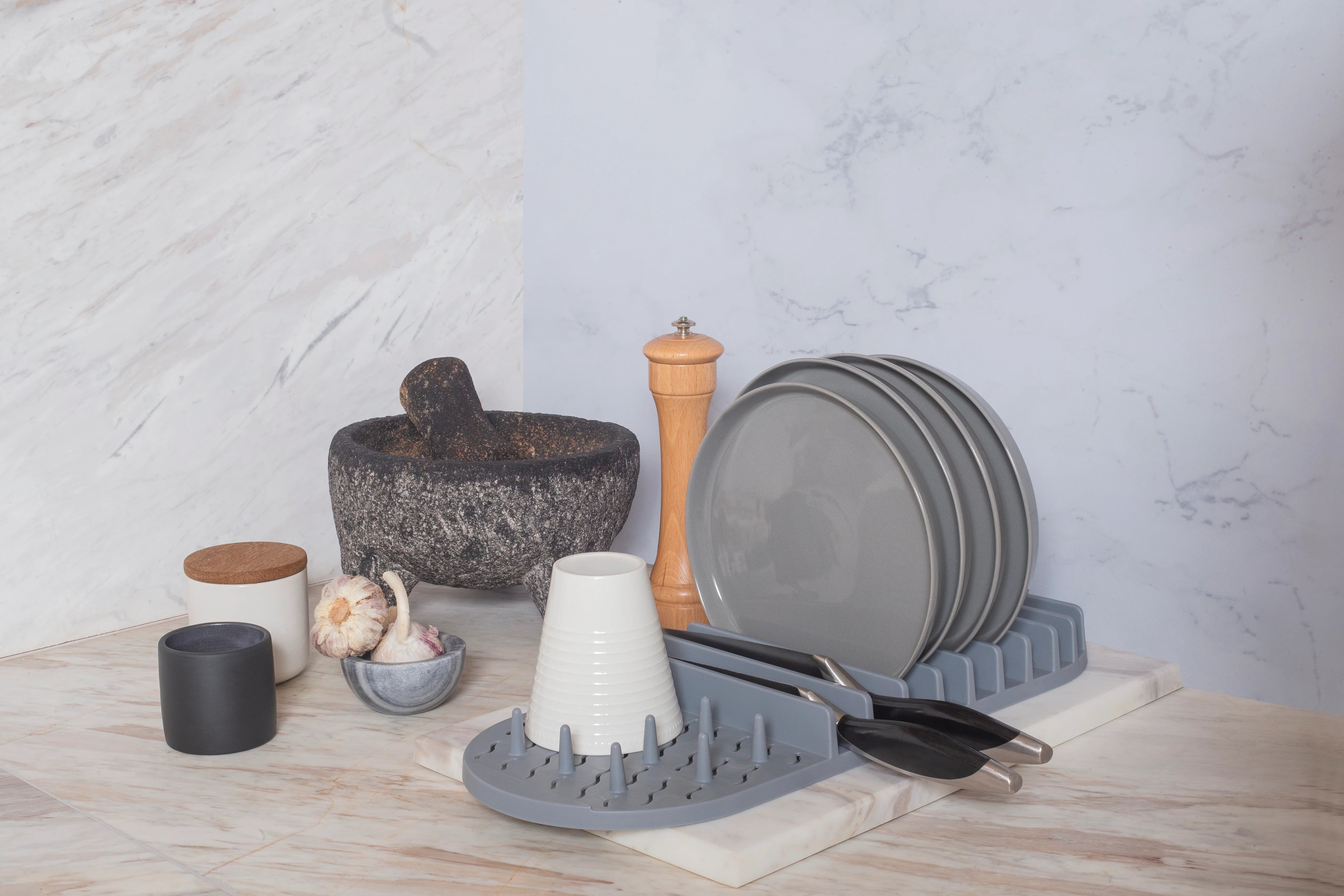 Ideal Dish Rack Grey