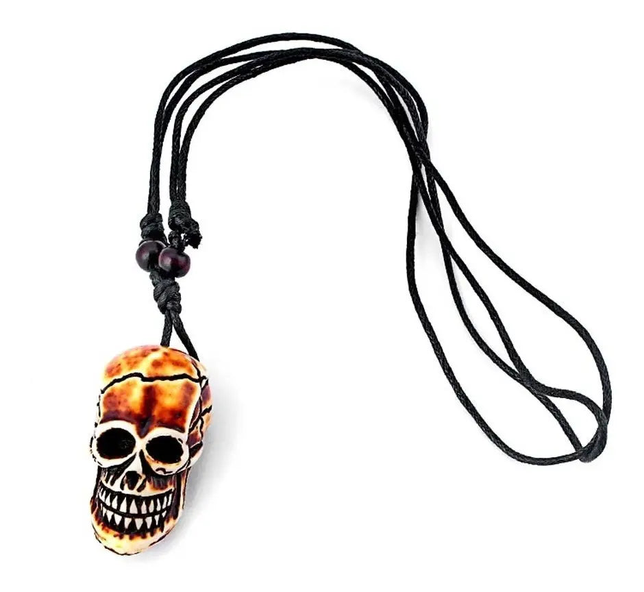 Skulls Head Bone Looking Nacklace