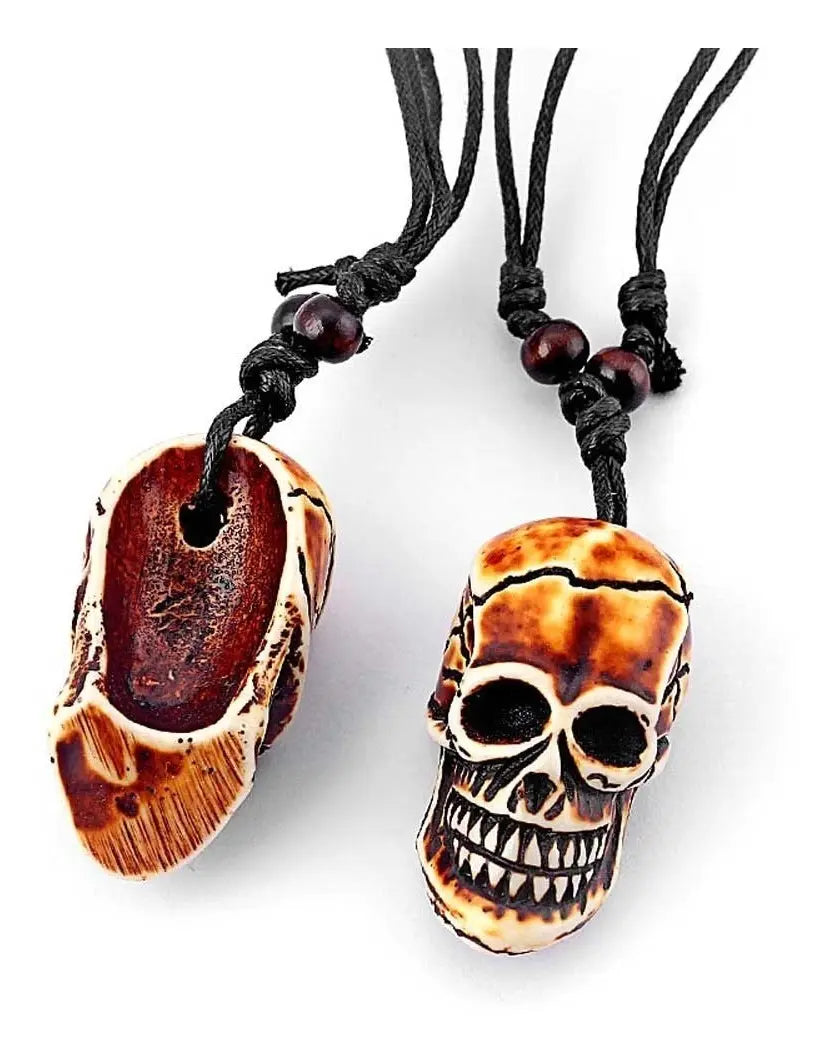 Skulls Head Bone Looking Nacklace