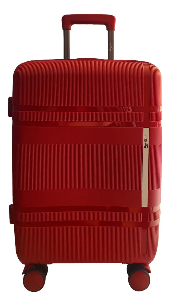 Maleta De Viaje Medium  20" Red-Wine