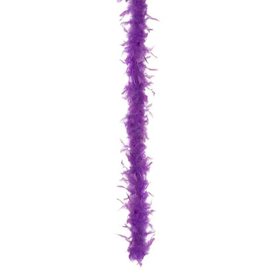 Boa de plumas Schlappen teñida iridiscente de 20-25 cm - Negro/Iridiscente