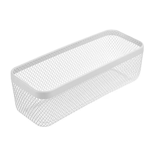 Basket 16 x 6 x 5  White