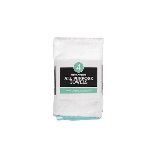 4pc Microfiber All - Purpose Cloths