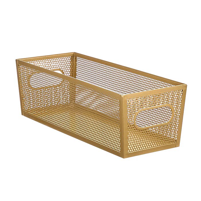 16 x 6 x 5  Bin  Brass