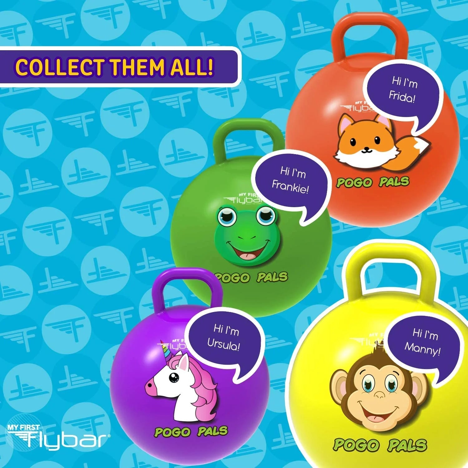 Pogo Pals Froggy Bouncy Hopper Ball