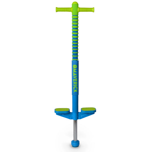 Flybar Masters of Bounce Pogo Stick Maverick Blue & Green