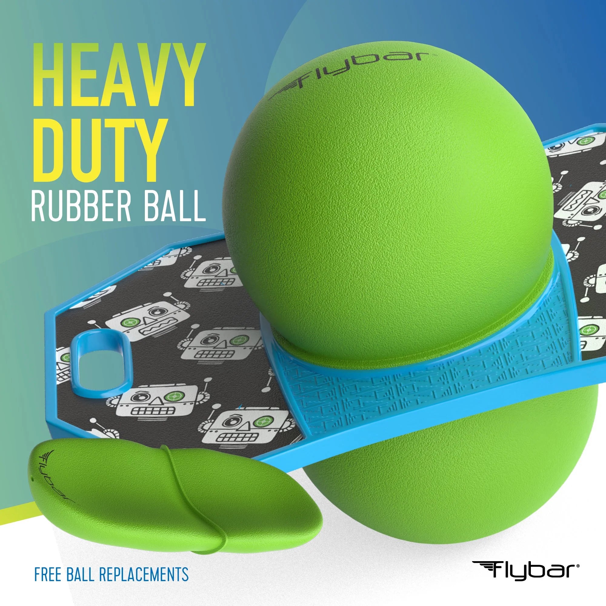 Flybar Masters of Bounce Trickboard Classic Robot