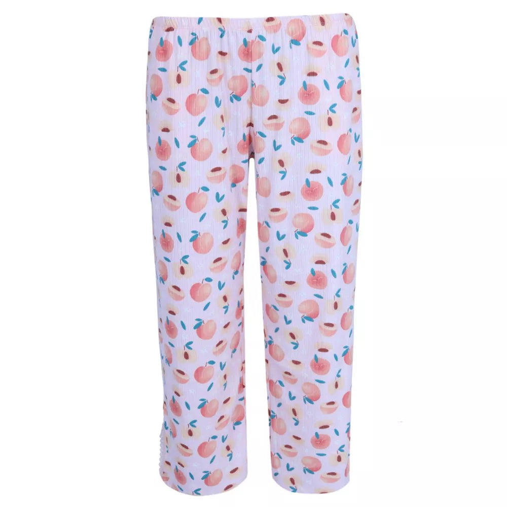 Siesta Ribbed Pj Set Pink