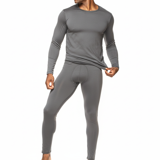 Set 2 Men's Pro -Wear Thermal Heather Grey