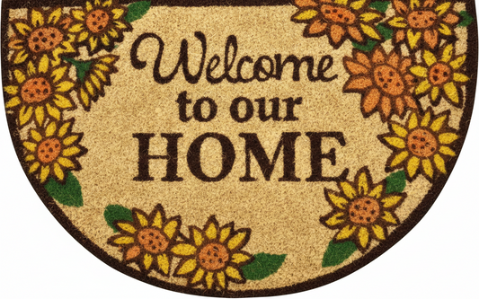 Mat Printed Coir 18x28 Welcome To Our Home