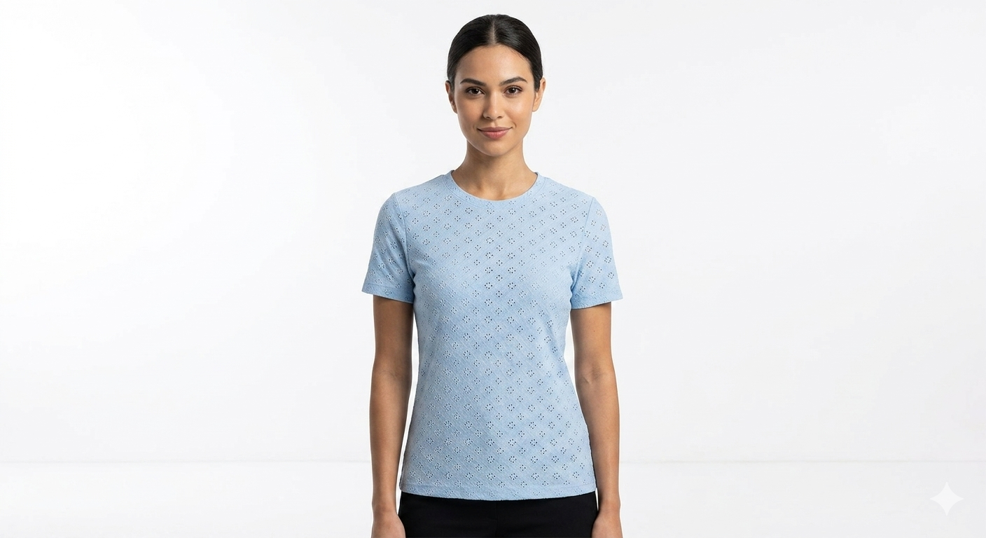 Plus Top Blue