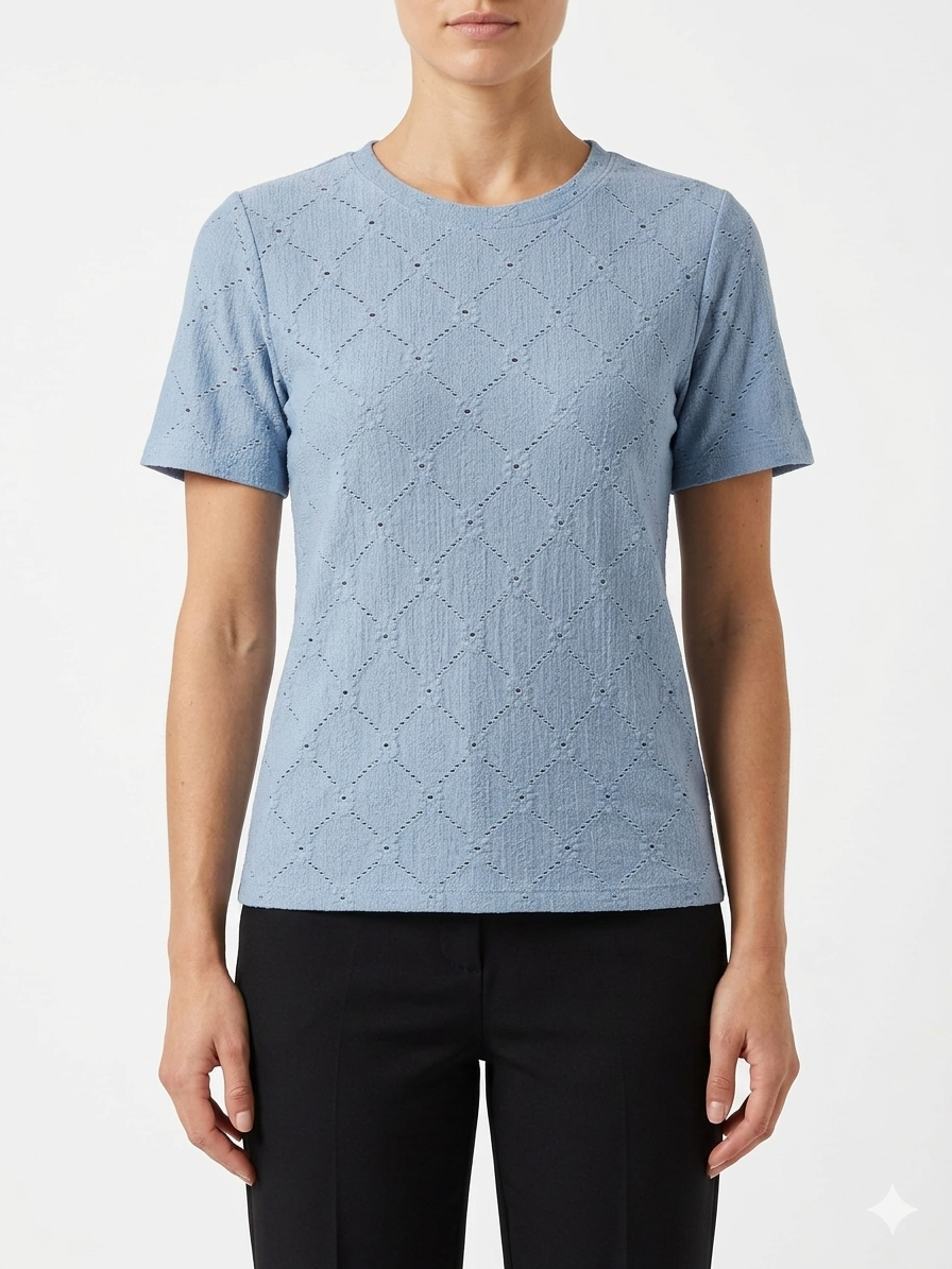 Plus Top Blue