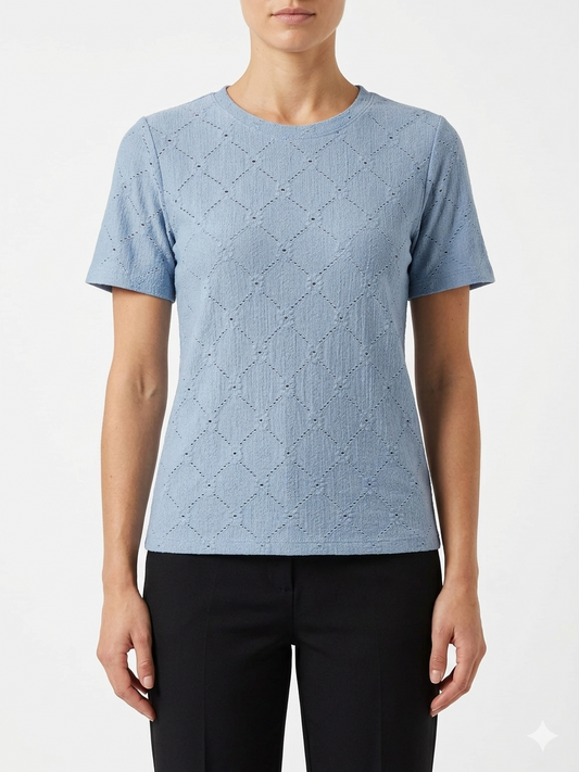 Plus Top Blue
