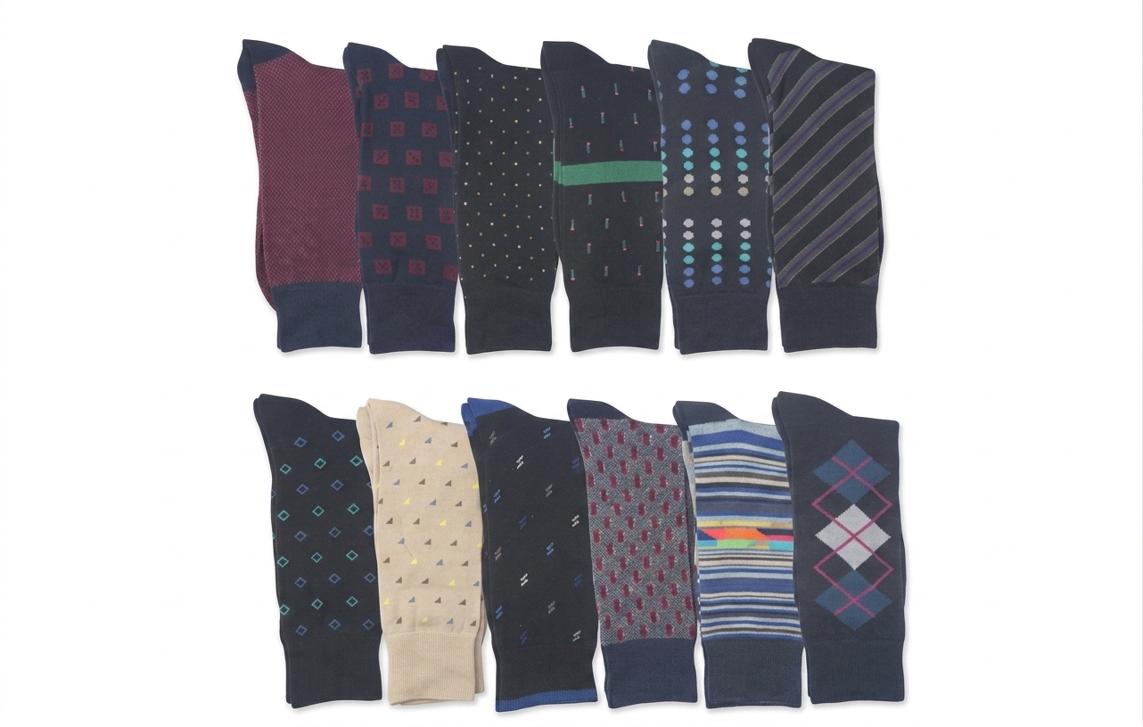 Men's Dress Sock Single