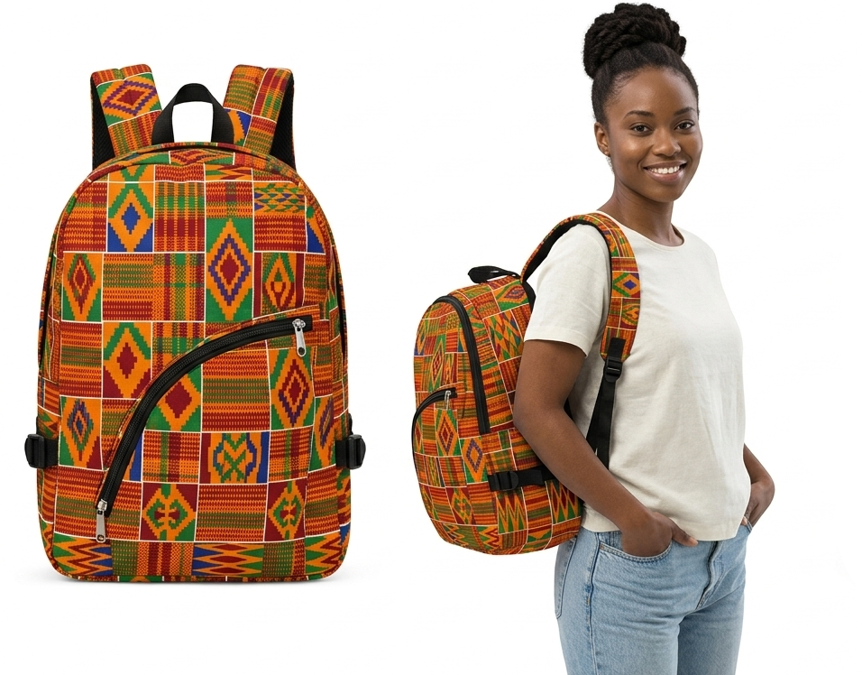 Bag  Red-Green Multi- Etnia Negra