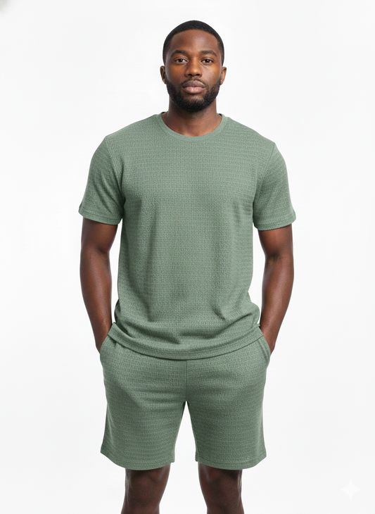 2-Piece set  of Men's Sage Shorts  - Just Blu