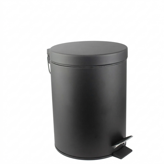 Matte Black- 5Liter Trash Can