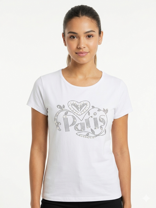 Diamonds Paris  Top White