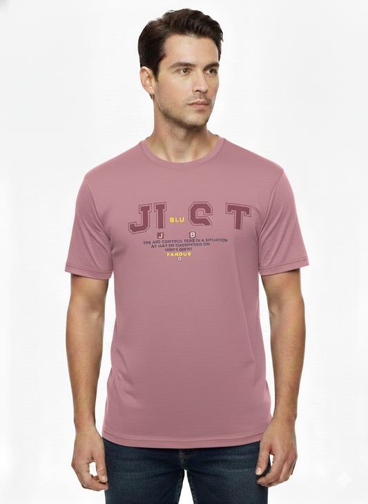 T-Shirt Rose- Just Blu
