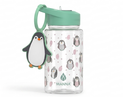 Buddy de 15 oz - Botella de agua - Pingüino verde