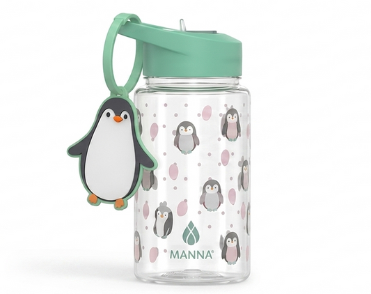 Buddy de 15 oz - Botella de agua - Pingüino verde