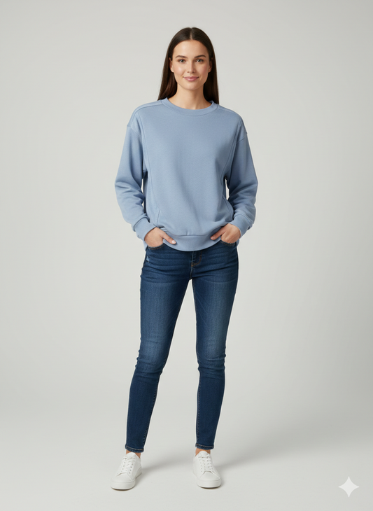 Garment Wash Boxy L/ Denim - Ninety