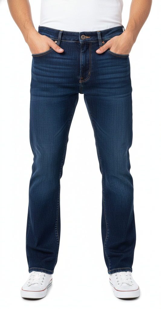 Men's Jeans Trousers, Dark Blue
