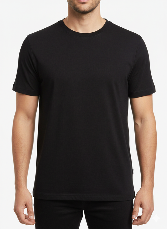 Black T-Shirt - Just Blu