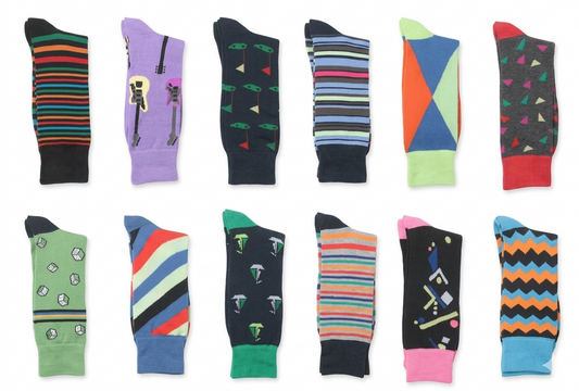 Men's Dress Socks Single
