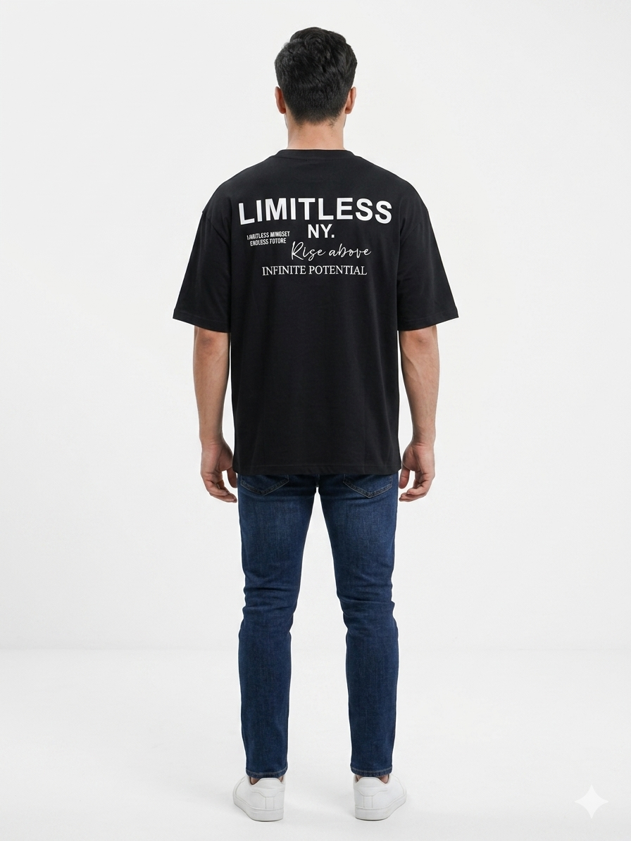 Sueter Caballero  Negro Limitless Ny