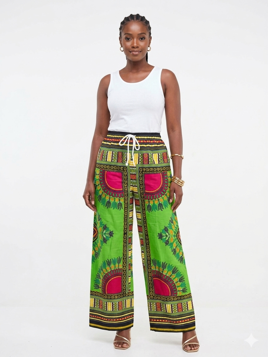 Dashiki Print Pant Apple-Pant - Etnia Negra