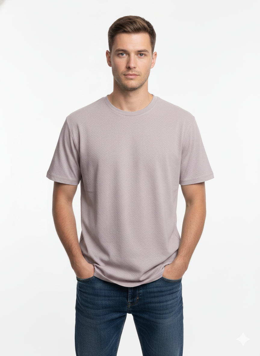 T-Shirt Men Grey - Just Blu