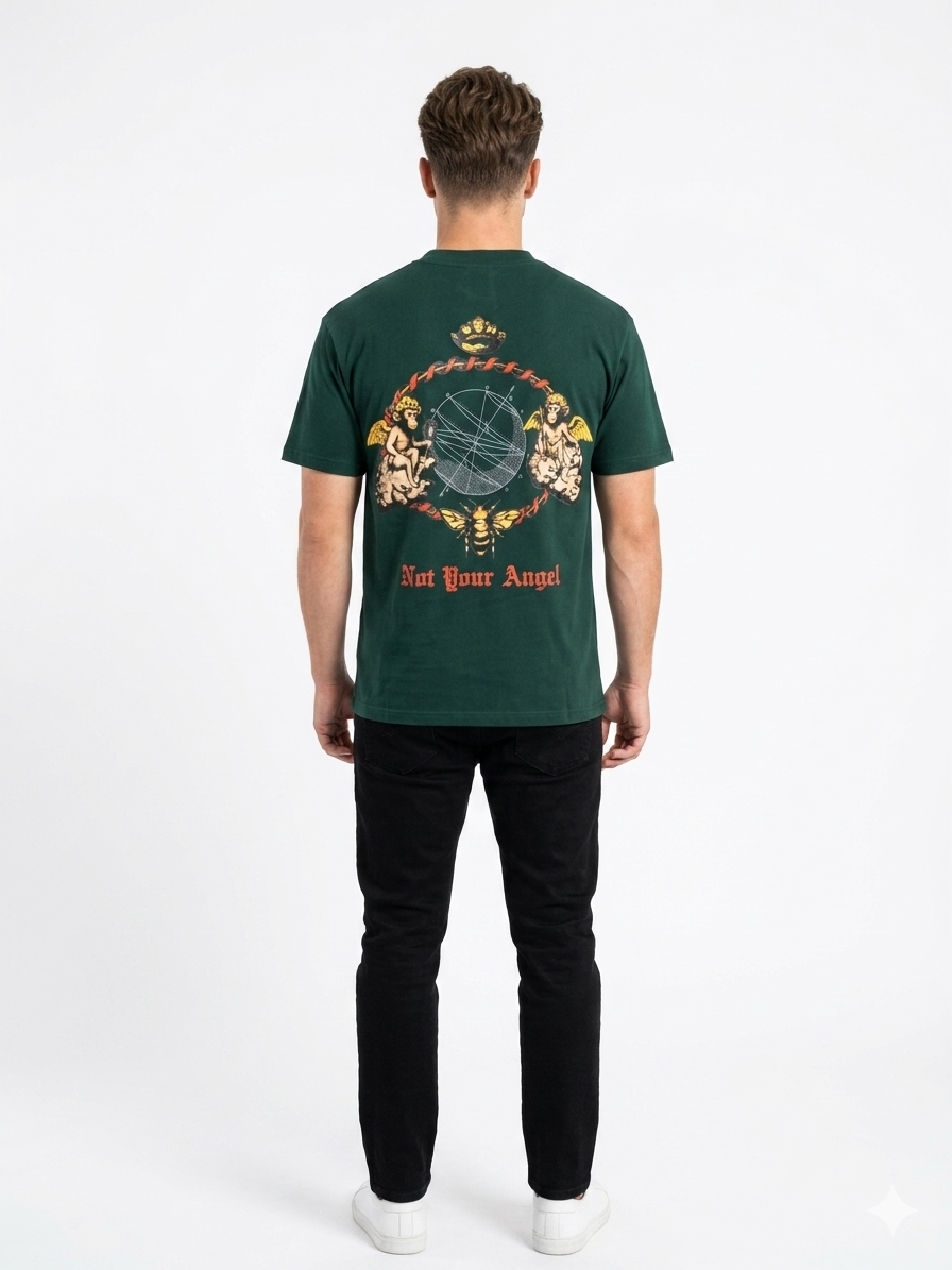 Sueter Caballero  Verde Not Your Angel