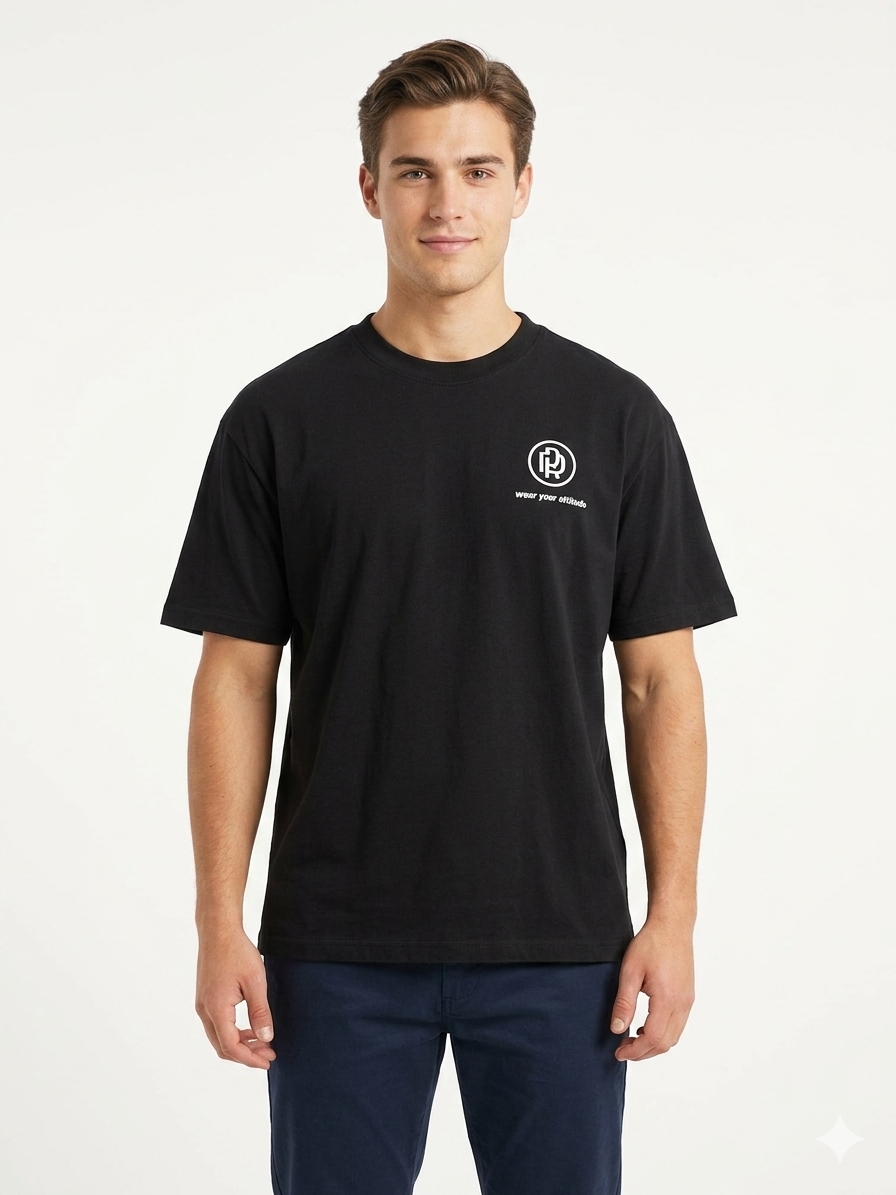 Sueter Caballero  Negro Wear your attitude