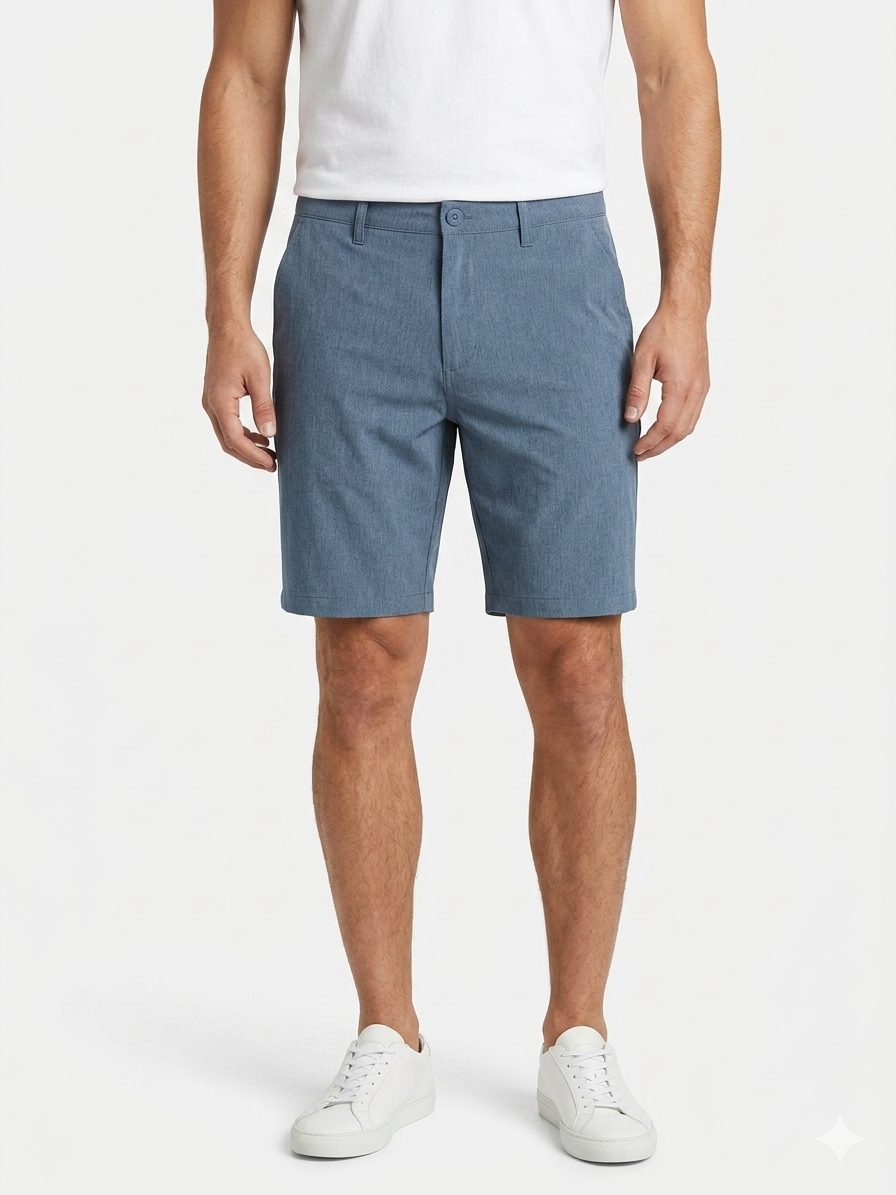 Poly 4 PKT Hybrid Short Navy / Vintage Indigo