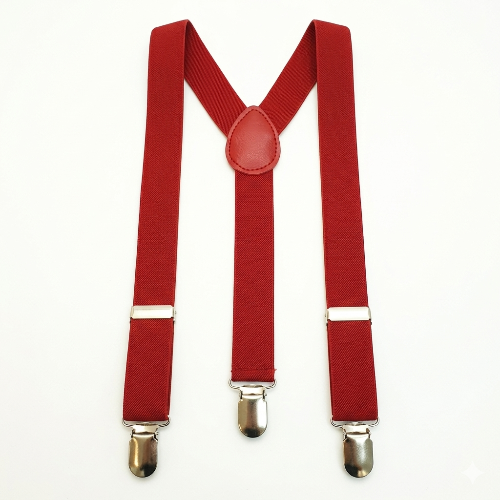 SUSPENDERS MAGENTA