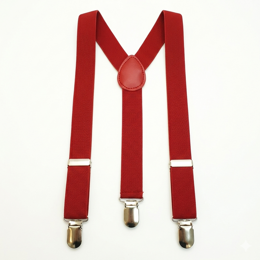 SUSPENDERS MAGENTA