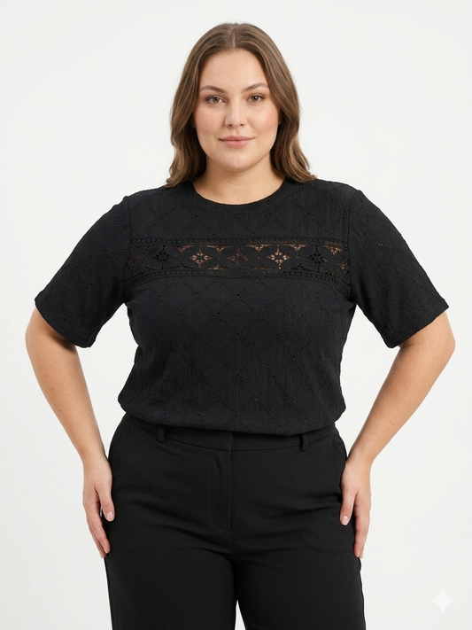 Plus Top Black