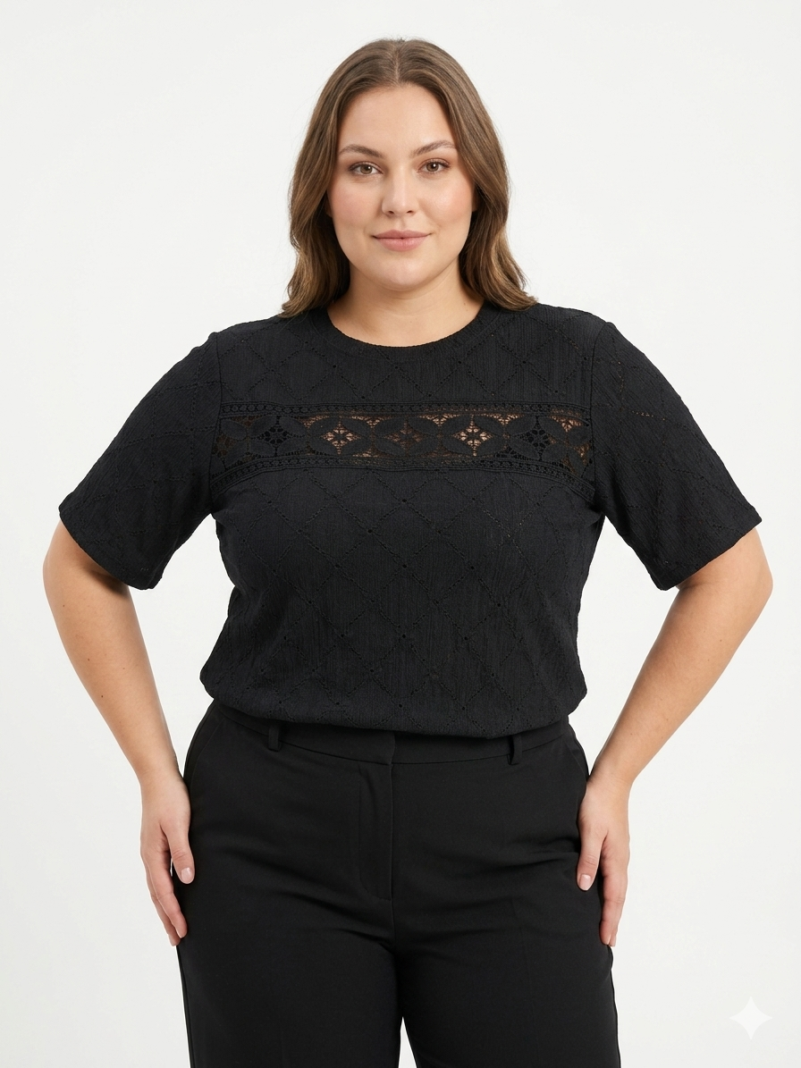 Plus Top Black
