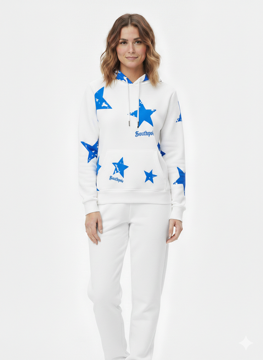 Star Puff Hoodie Ivory