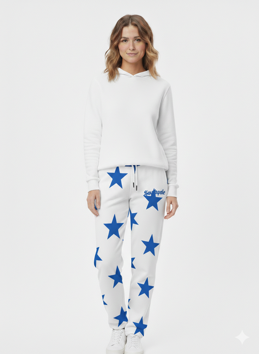 Star Puff Wide Leg Pants Ivory