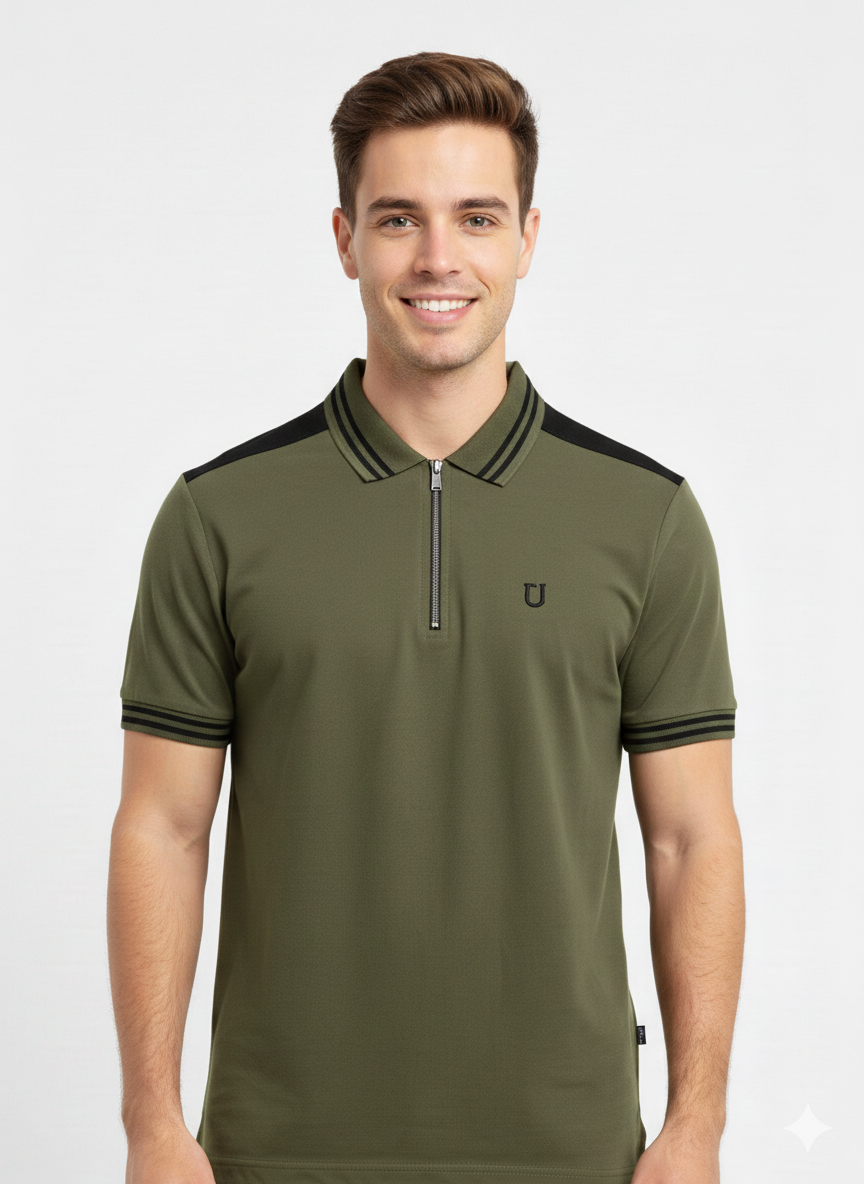 Polo Olive - Just Blu