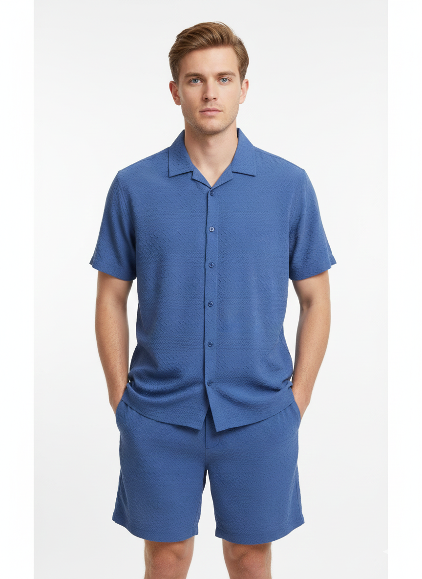 2-Piece set  of Men's Denim Shorts  - Just Blu