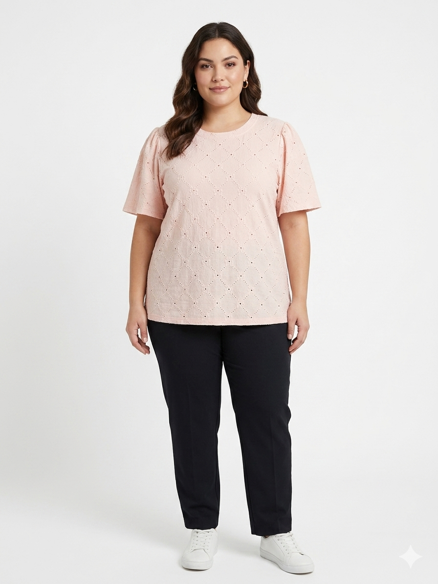 Plus Top Pink