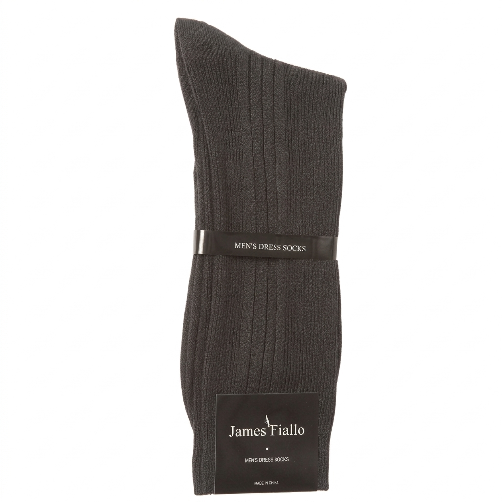 Men's Black Dress Socks Single Pack